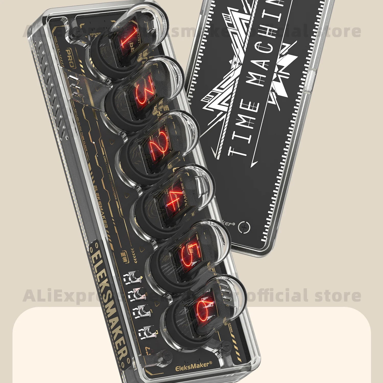 EleksMaker EleksTube IPS PR1 PR2 6-Bit IPS Retro Glows Analog Nixie Tube elekstube clock - Image 5