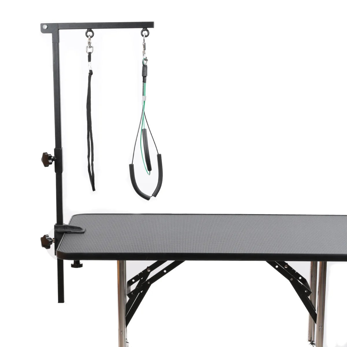 Adjustable Foldable Pet Grooming Table Arm with Sling - Image 5